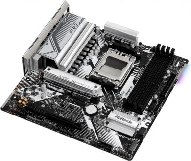 Asrock Mainboard ASROCK AMD B650 SAM5 Micro-ATX Memory DDR5 Memory slots 4 1xPCI-Express 3.0 16x 1xPCI-Express 4.0 16x 1xM.2 1xHDMI 1xDisplayPort 4xUSB 2.0 3xUSB 3.2 1xUSB-C 1xRJ45 B650MPRORS B650MPRORS | Elektrika.lv