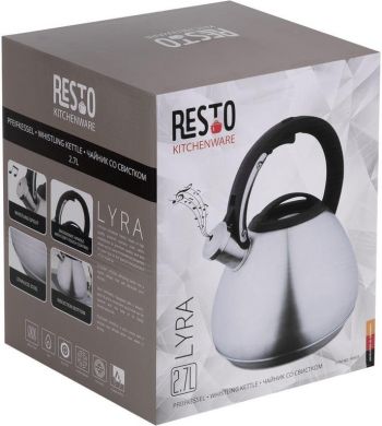 Resto Kitchenware WHISTLING KETTLE 2.7L/90603 RESTO 90603 | Elektrika.lv