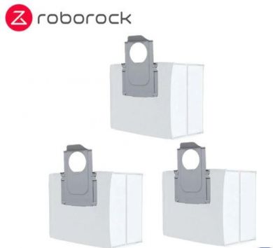 Roborock Vacuum Cleaner Accessory ROBOROCK Disposable Dust Bag 4pcs White For OC0/Q70+/Q70 Max+/OC5/Q75+/Q75 Max+/Q55+/O35/S75 MaxV Ultra/S70 Pro Ultra/S80 Pro Ultra/S85 Pro Ultra/OC0-D/S80+/Q80 Max+/OC5-D/S85+/Q85 Max+/Q55 Pro+/S70 Max Ultra/S75 Max Ultra/Q5 8.02.0131 | Elektrika.lv