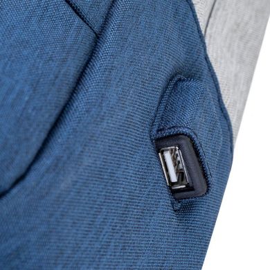 Rivacase NB CASE ANTI-THEFT 15.6"/7562 GREY/DARK BLUE RIVACASE 7562GREY/DARKBLUE | Elektrika.lv