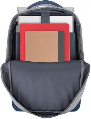 Rivacase NB CASE ANTI-THEFT 15.6"/7562 GREY/DARK BLUE RIVACASE 7562GREY/DARKBLUE | Elektrika.lv