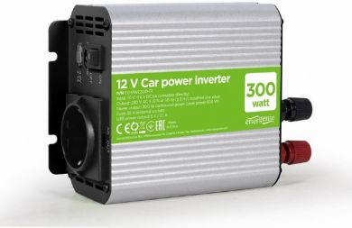 Gembird POWER INVERTER CAR 12V 300W/EG-PWC300-01 GEMBIRD EG-PWC300-01 | Elektrika.lv