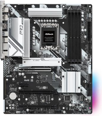 Asrock Mainboard ASROCK Intel B760 Express LGA1700 ATX Memory DDR5 Memory slots 4 1xPCI-Express 3.0 1x 1xPCI-Express 3.0 16x 1xPCI-Express 4.0 16x 1xPCI-Express 5.0 16x 3xM.2 1xHDMI 1xDisplayPort 2xUSB 2.0 5xUSB 3.2 1xUSB-C 1xRJ45 3xAudio port B760PRORS B760PRORS | Elektrika.lv