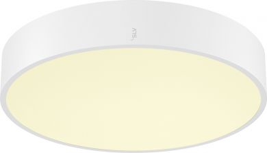 SLV MEDO® PRO 40, wall- and ceiling-mounted light, round, 3000/4000K, 19W, DALI, Touch, 70°, UGR&lt;19, DC, white 1006415 | Elektrika.lv