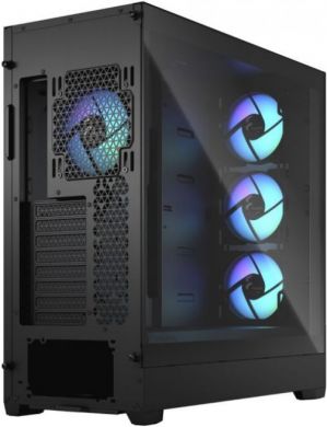  Fractal Design | Pop XL Air RGB | Side window | Black TG Clear Tint | E-ATX up to 280 mm, ATX , mATX, Mini ITX | ATX FD-C-POR1X-06
