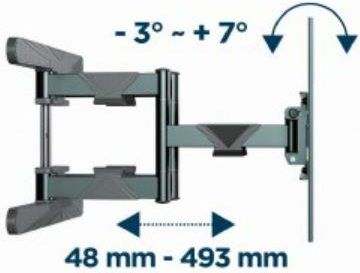 Gembird TV SET ACC WALL MOUNT 40-80"/WM-80ST-01 GEMBIRD WM-80ST-01 | Elektrika.lv
