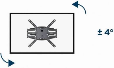 Gembird TV SET ACC WALL MOUNT 32-60"/WM-60ST-01 GEMBIRD WM-60ST-01 | Elektrika.lv