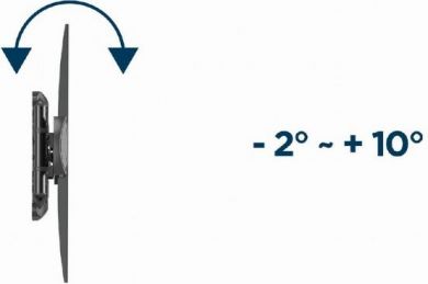 Gembird TV SET ACC WALL MOUNT 32-58"/WM-58ST-01 GEMBIRD WM-58ST-01 | Elektrika.lv