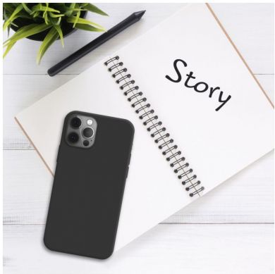  Fixed | Story | Back cover | Apple | iPhone 14 Plus | Rubberized | Black FIXST-929-BK