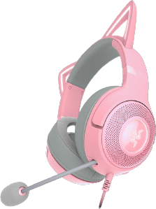 Razer Razer | Headset | Kraken Kitty V2 | Yes | Wired | On-Ear | USB Type A | Quartz RZ04-04730200-R3M1