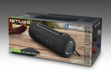 Muse Muse | M-780 BT | Speaker Splash Proof | Waterproof | Bluetooth | Black | Portable | Wireless connection M-780 BT