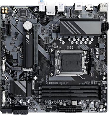 Gigabyte Mainboard GIGABYTE AMD B650 SAM5 Micro-ATX Memory DDR5 Memory slots 4 B650MD3HP1.3 B650MD3HP | Elektrika.lv