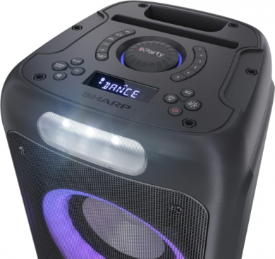 Sharp Sharp PS-949 Party Speaker with Built-in Battery | Sharp | Party Speaker | PS-949 XParty Street Beat | 132 W | Waterproof | Bluetooth | Black | Portable | Wireless connection PS-949