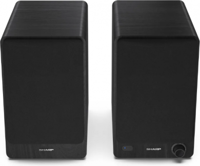 Sharp Sharp CP-SS30 Bookshelf Speakers, Black | Sharp | Speakers | CP-SS30(BK) Bookshelf | 60 W | Bluetooth | Black | Wireless connection CP-SS30 BK