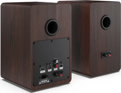 Sharp Sharp CP-SS30 Bookshelf Speakers, Brown | Sharp | Speakers | CP-SS30(BR) Bookshelf | 60 W | Bluetooth | Brown | Wireless connection CP-SS30 BR