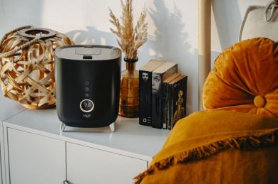 ADLER Adler | AD 7972 | Humidifier | 23 W | Water tank capacity 4 L | Suitable for rooms up to 35 m&sup2; | Ultrasonic | Humidification capacity 150-300 ml/hr | Black AD 7972 BLACK