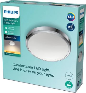 Philips Functional ceiling lamp DORIS CL257 EC RD 17W 2700K C HV IP44 06 929002514201 | Elektrika.lv