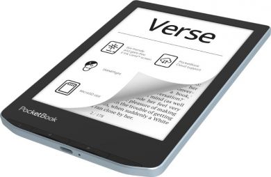  E-Reader POCKETBOOK Verse 6" 1024x758 1xUSB-C Micro SD Wireless LAN Blue PB629-2-WW PB629-2-WW | Elektrika.lv