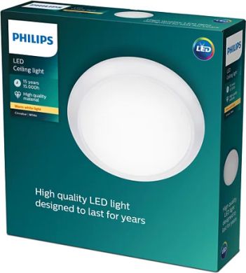 Philips Ceiling luminaire LED Cinnabar 2700K 20W white 915004570901 | Elektrika.lv