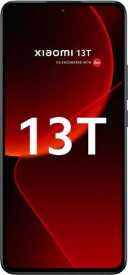 Xiaomi Xiaomi | 13T | Black | 6.67 " | AMOLED | Mediatek | Dimensity 8200-Ultra (4 nm) | Internal RAM 8 GB | 256 GB | Dual SIM | Nano-SIM | 4G | 5G | Main camera 50+10+12 MP | Secondary camera 32 MP | MIUI | 14 | 5000  mAh 48524