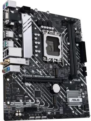 Asus Asus PRIME H610M-A WIFI D4 Processor family Intel, Processor socket LGA1700, DDR4 DIMM, Memory slots 2, Supported hard disk drive interfaces 	SATA, M.2, Number of SATA connectors 4, Chipset  Intel H610, mATX 90MB1C80-M0EAY1 | Elektrika.lv