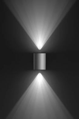 Philips Sienas gaismeklis LED Cistus inox SELV 2x4.5W 2700K 1000Lm IP44 915005403901 | Elektrika.lv