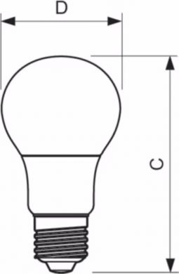 Philips LED Bulb A60 E27 830 ND 10-75W 3000K 1055Lm IP20 929003607508 | Elektrika.lv