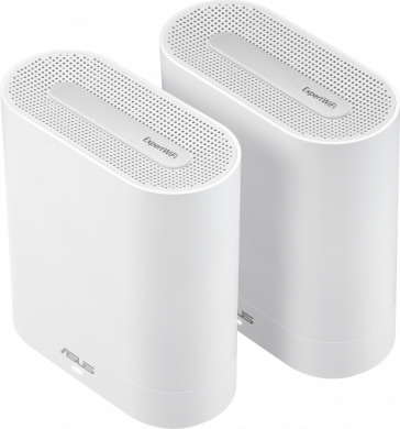 Asus Wifi 6 802.11ax Tri-band Business Mesh System | EBM68 (2-Pack) | 802.11ax | 4804 Mbit/s | 10/100/1000 Mbit/s | Ethernet LAN (RJ-45) ports 3 | Mesh Support Yes | MU-MiMO No | No mobile broadband | Antenna type Internal | 1 90IG07V0-MO3A40