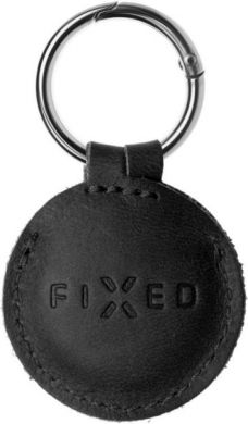 Fixed Fixed | Case for AirTag | Genuine cowhide | Black FIXWAT-C2-BK