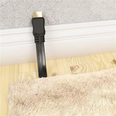 Goobay Goobay | High Speed HDMI Flat Cable with Ethernet | 61279 | HDMI male (type A) | HDMI (type A) | HDMI to HDMI | 2 m 61279