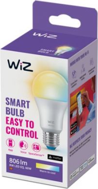 WiZ Умная LED лампочка Wi-Fi BLE 60W A60 E27 927-65 TW 1PF/6 929002383522 | Elektrika.lv
