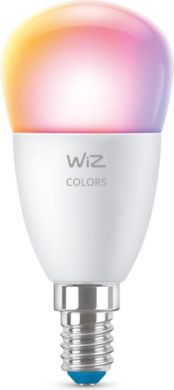 WiZ Smart LED bulb Wi-Fi BLE 40W P45 E14 922-65 RGB 1PF/6 929003499722 | Elektrika.lv