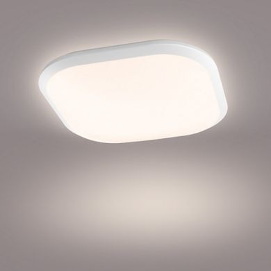 Philips Потолочный светильник CAVANAL SQ LED 2700K 1x18W 230V IP20 белый 915005676801 | Elektrika.lv