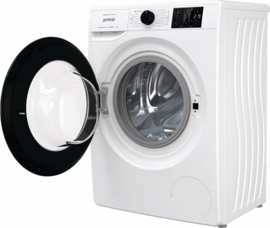 GORENJE Gorenje | WNEI72SB | Washing Machine | Energy efficiency class B | Front loading | Washing capacity 7 kg | 1200 RPM | Depth 46.5 cm | Width 60 cm | Display | LED | Steam function | Self-cleaning | White WNEI72SB