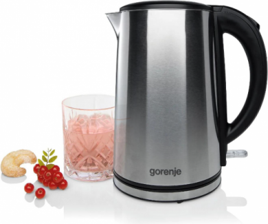 GORENJE Gorenje | Kettle | K15DWS | Electric | 2200 W | 1.5 L | Stainless steel | 360&deg; rotational base | Stainless Steel K15DWS