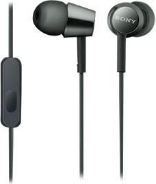 Sony Sony MDR-EX155APB Wired, In-ear, Microphone, 3.5 mm, Black MDREX155APB.AE | Elektrika.lv