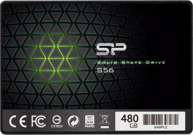 Silicon Power Silicon Power | S56 | 480 GB | SSD form factor 2.5" | SSD interface SATA | Read speed 560 MB/s | Write speed 530 MB/s SP480GBSS3S56A25