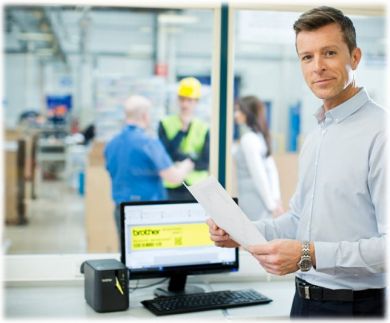 brother Brother PTP950NW | Mono | Thermal transfer | PC Professional label printer | Wi-Fi | Black PTP950NWZW1