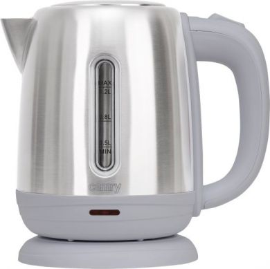 Camry Electric Kettle Standard, 1630 W, 1.2 L, Stainless steel, Stainless steel CR 1278 | Elektrika.lv