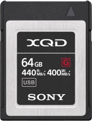 Sony Atmiņas karte, 64GB, G Series XQD, Melna QDG64F.SYM | Elektrika.lv