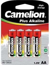 Camelion Batteries LR6-BP4 AA/LR6, Plus Alkaline, 4 pc(s) 11000406 | Elektrika.lv