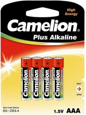 Camelion Baterijas AAA/LR03, Plus Alkaline, 4 gab. 11000403 | Elektrika.lv