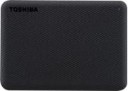 Toshiba External HDD Canvio Advance 2000 GB, 2.5", USB 3.2 Gen1, black HDTCA20EK3AA | Elektrika.lv