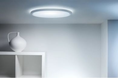 WiZ SuperSlim WiZ Luminaire 22W 2200-6500K RGB 2600lm LED IP20 White 929003300901 | Elektrika.lv