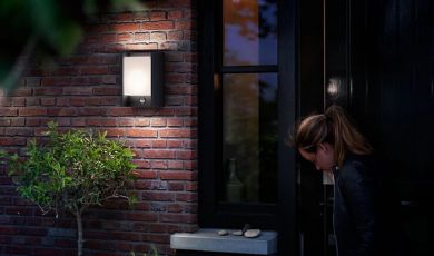 Philips Outdoor wall luminaire Arbour IR 4000K 600lm 6W LED IP44 Anthracite 915005193902 | Elektrika.lv
