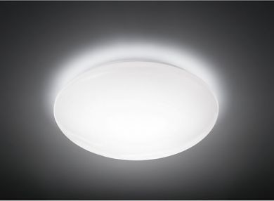 Philips Ceiling lamp LED Suede 2700K 2350lm 24W IP20 White 915005503701 | Elektrika.lv
