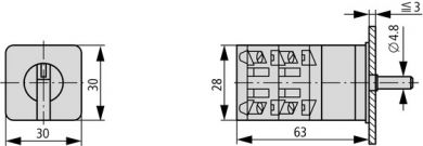  Step switch         1-pole 081997 | Elektrika.lv