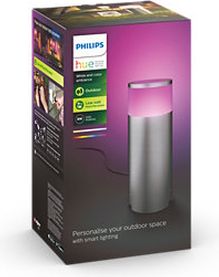 Philips Āra gaismeklis Calla Hue WCA EU LV IP65 590lm 2000-6500K Nerūsējošais tērauds 929003098601 | Elektrika.lv