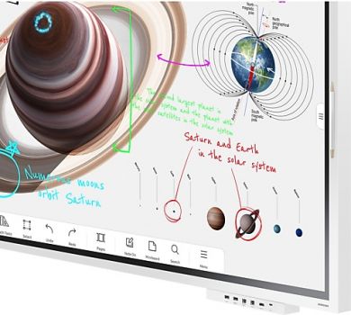 Samsung Samsung | IR | WM65B | 65 " | Landscape | 16/7 | Tizen | Wi-Fi | Touchscreen | (w/o glass) 350; (w/glass) 220  cd/m² | 3840 x 2160 pixels | 8 ms | 178 ° | 178 ° LH65WMBWBGCXEN