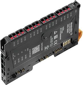 Weidmuller Remote I/O module, IP20, Potential distributor, 16x24VDC IN, UR20-16AUX-I 1334770000 | Elektrika.lv
